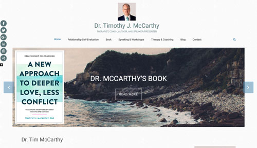 Dr Timothy J McCarthy Website