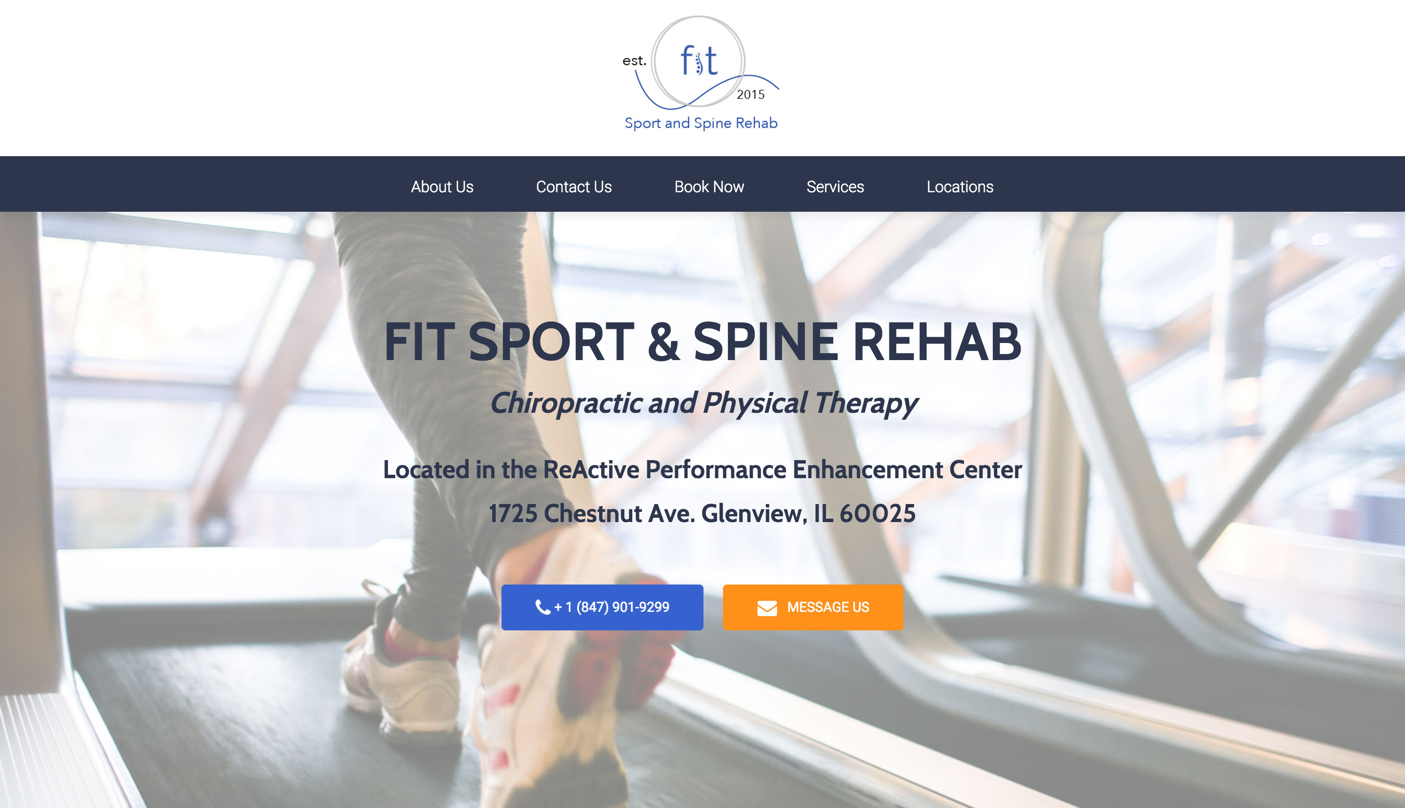 FIT Sport and Spine Rehab design pic